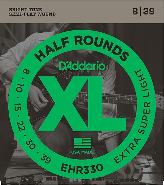 D'Addario EHR330 Half Round