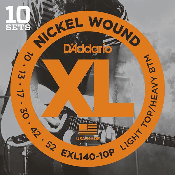 Детальная картинка товара D'Addario EXL140-10P Nickel Wound в магазине Музыкальная Тема