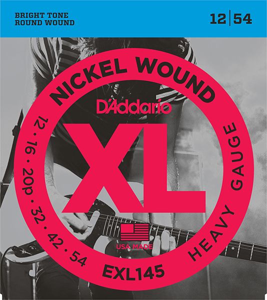 Детальная картинка товара D'Addario EXL145 XL NICKEL WOUND в магазине Музыкальная Тема