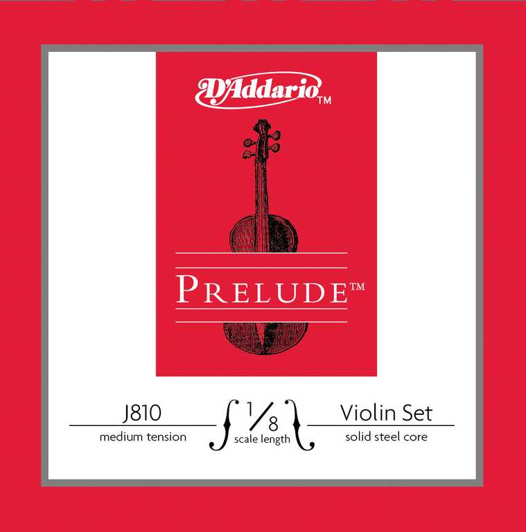 Детальная картинка товара D'Addario J810-1/8M Prelude в магазине Музыкальная Тема