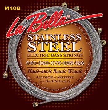 Детальная картинка товара La Bella M40-B Hard Rockin' Steel Extra Lights в магазине Музыкальная Тема