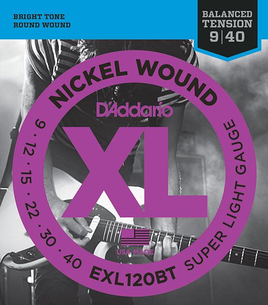 D'Addario EXL120 BT XL NICKEL WOUND