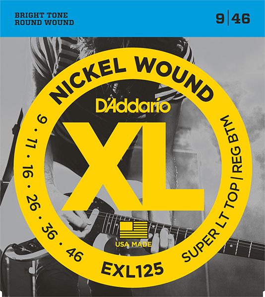 D'Addario EXL125 XL NICKEL WOUND