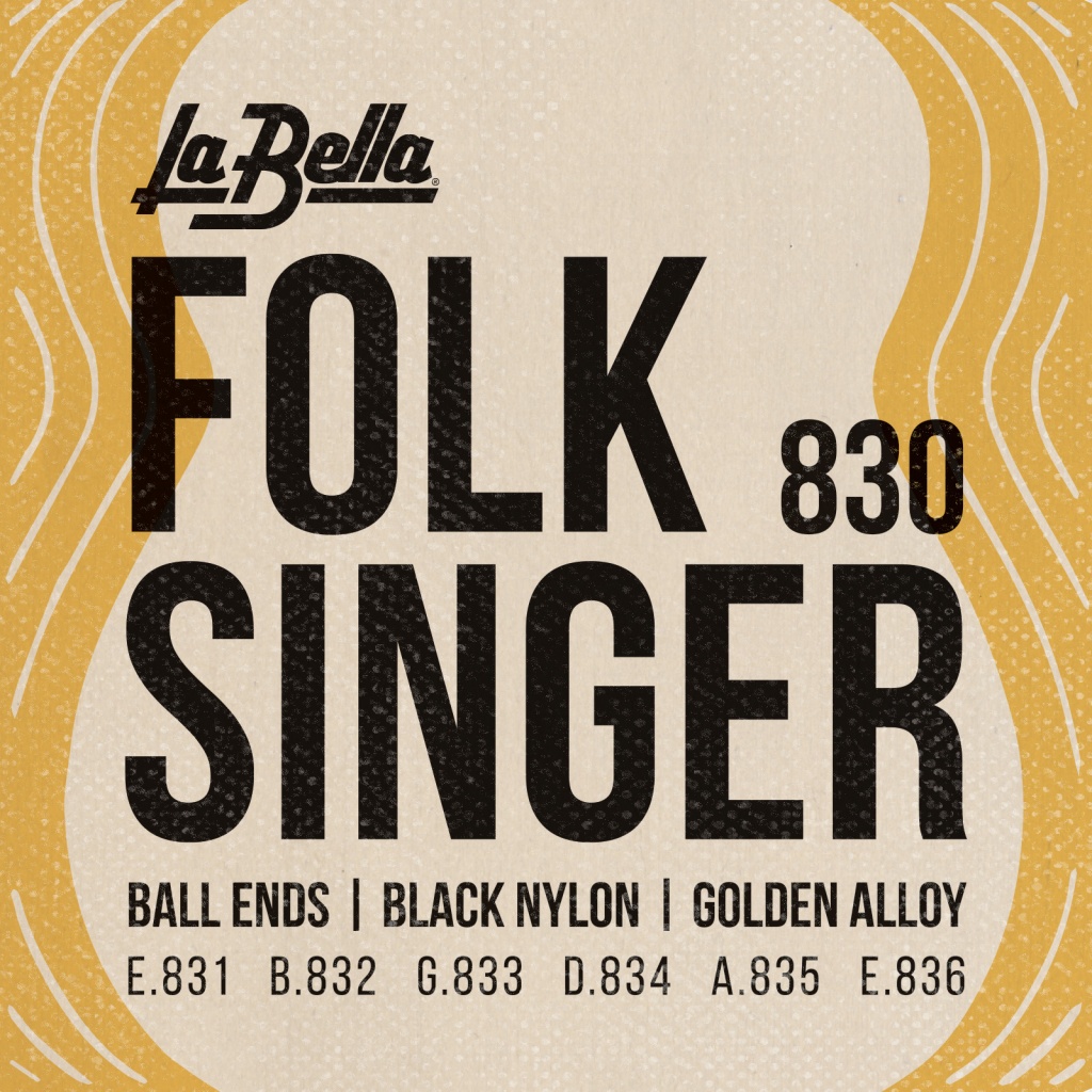 Детальная картинка товара La Bella 830 Folksinger в магазине Музыкальная Тема