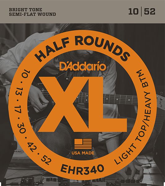 Детальная картинка товара D'Addario EHR340 Half Round в магазине Музыкальная Тема