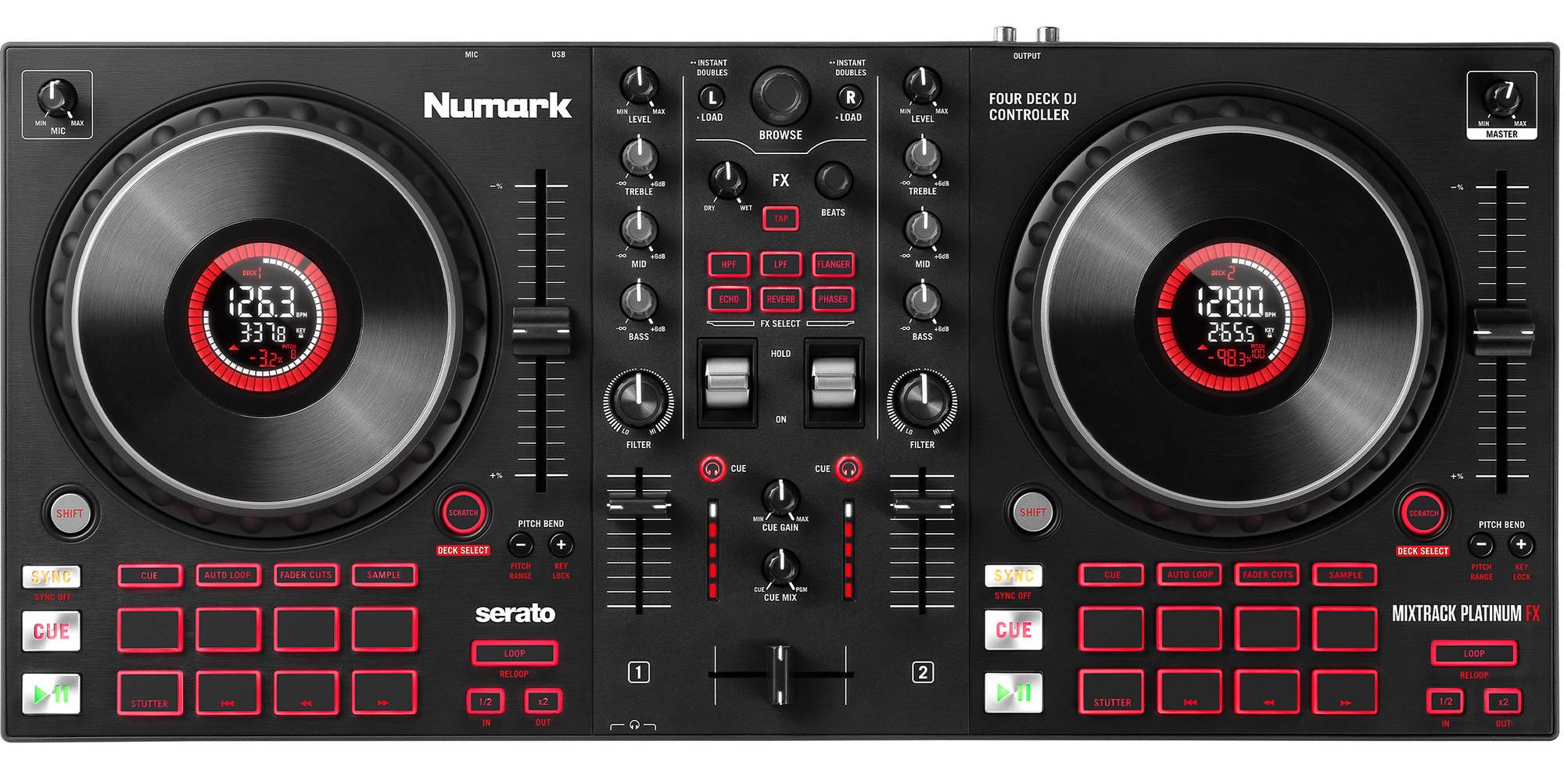 Детальная картинка товара NUMARK MixTrack Platinum FX в магазине Музыкальная Тема
