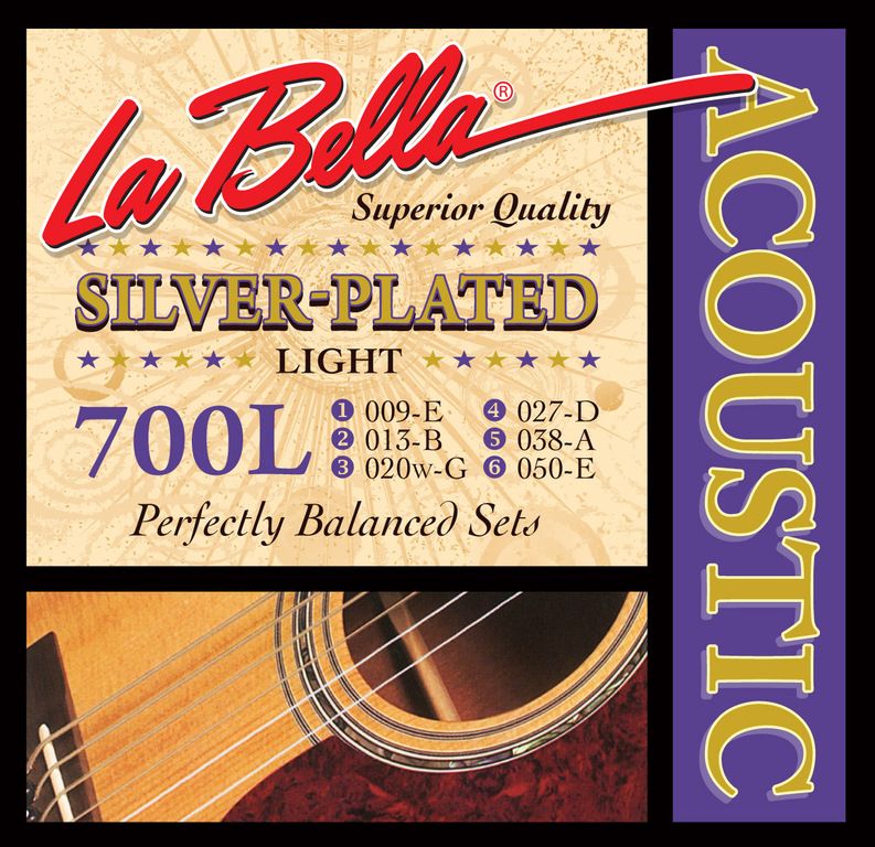 Детальная картинка товара La Bella 700L Light в магазине Музыкальная Тема