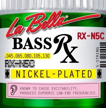 Детальная картинка товара La Bella RX-N5C RX – Nickel в магазине Музыкальная Тема