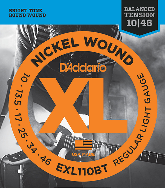 Детальная картинка товара D'Addario EXL110 BT NICKEL WOUND в магазине Музыкальная Тема
