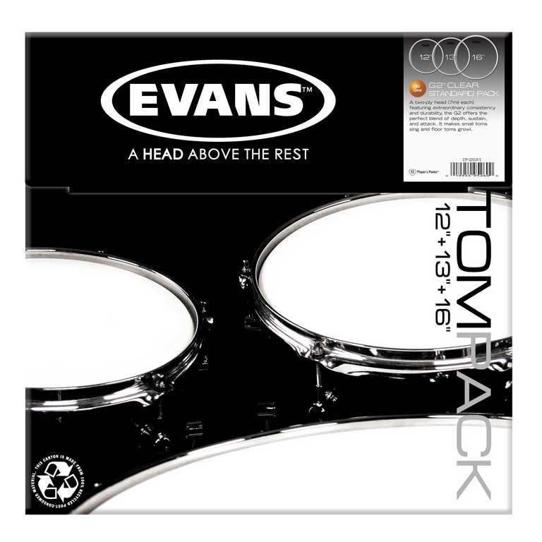 Детальная картинка товара Evans ETP-G2CLR-S G2 Clear Standard в магазине Музыкальная Тема