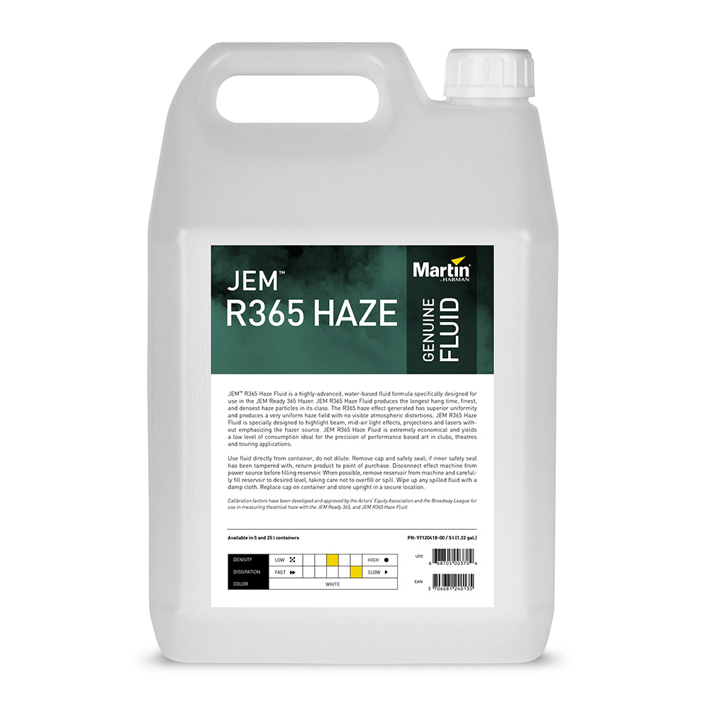 MARTIN JEM R365 Haze fluid