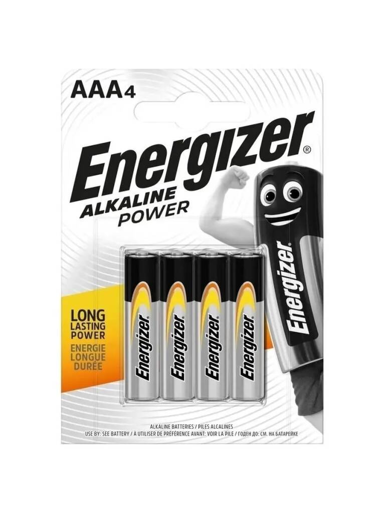 Детальная картинка товара Energizer LR03 (AAA) Power BL4 в магазине Музыкальная Тема