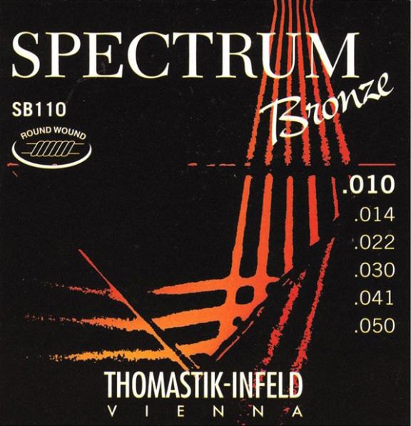Детальная картинка товара Thomastik SB110 Spectrum Bronze в магазине Музыкальная Тема