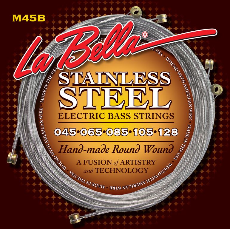 La Bella M45B Hard Rockin' Steel Low "B"