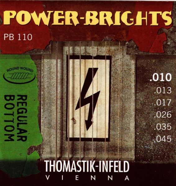 Thomastik PB110 Power-Brights Regular Bottom