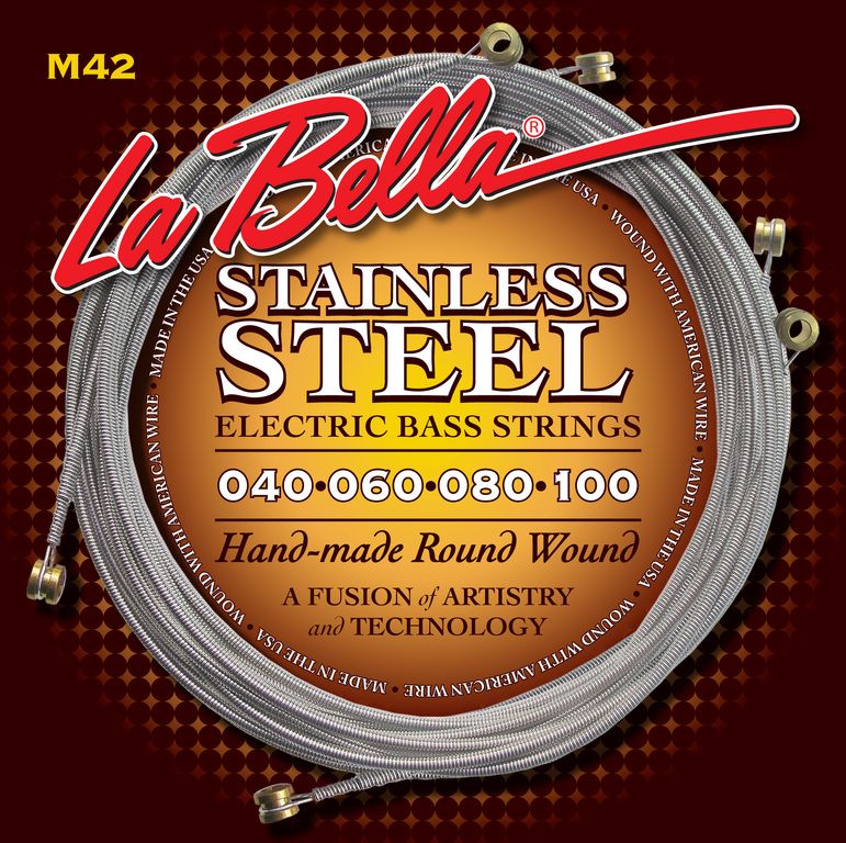 La Bella M42 Hard Rockin' Steel Custom Lights