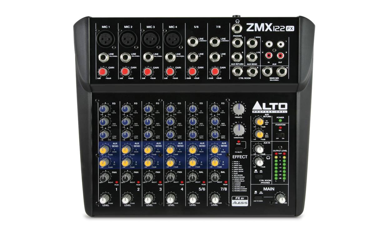 Детальная картинка товара ALTO ZMX122FX в магазине Музыкальная Тема