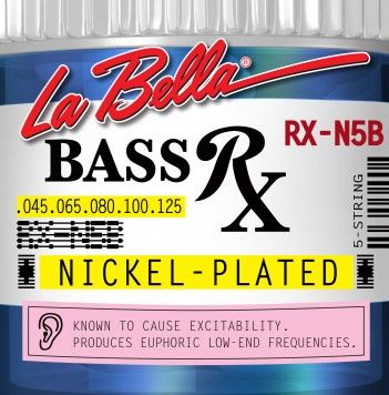 Детальная картинка товара La Bella RX-N5B RX – Nickel в магазине Музыкальная Тема
