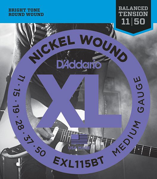 D'Addario EXL115BT XL NICKEL WOUND