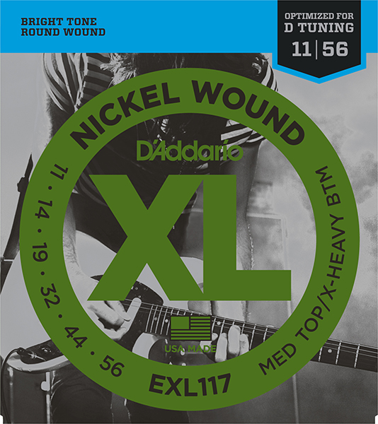 Детальная картинка товара D'Addario EXL117 XL NICKEL WOUND в магазине Музыкальная Тема