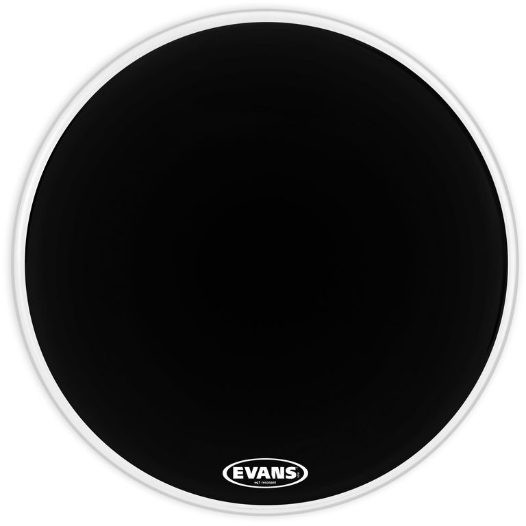 Evans BD22RA - 22" EQ1 Resonant Black