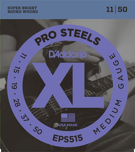 Детальная картинка товара D'Addario EPS515 XL PRO STEEL в магазине Музыкальная Тема